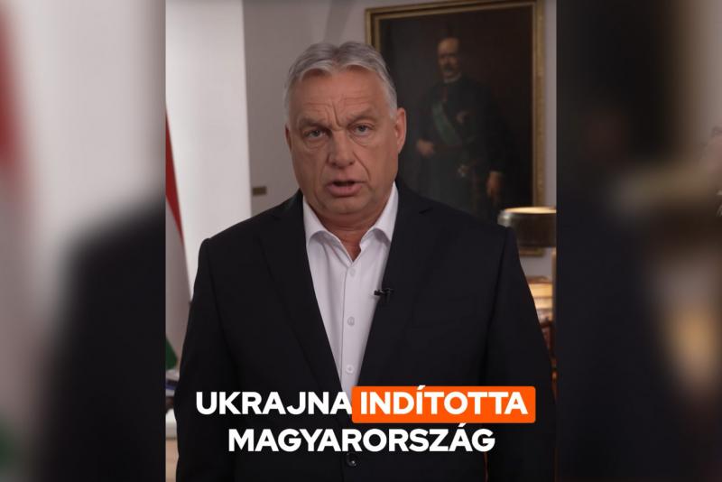 Orbán Viktor állítása szerint az ukránok titkos szolgálati műveletet indítottak a kormány véleménynyilvánító szavazásának megakadályozására.